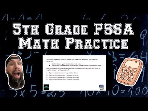 5th Grade PSSA Math Help - Word Problem on Unit Conversion (Gallons, Quarts, Pints)