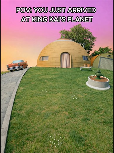 Exploring King Kai's Planet in DBZ