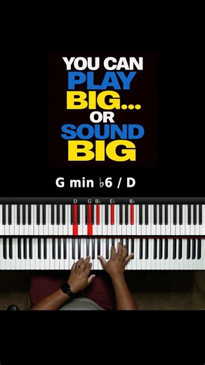 You Can Play Big… or Sound Big (Stage 5) Gospel Piano Lessons