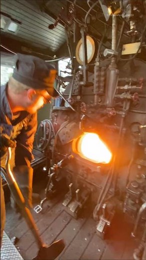 Work of A Steam Train Engineer