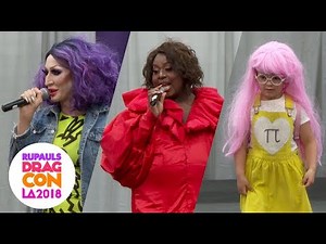 Detox & Latrice Royale's Kids Runway at RuPaul's DragCon LA: 2018