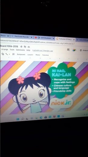 Evolution Of Noggin / Nick Jr. Curriculum Boards