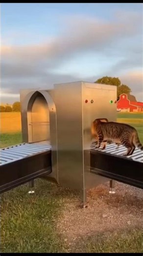 Cute Cat Family Processing Machine