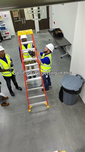 How to correctly & safely position a ladder