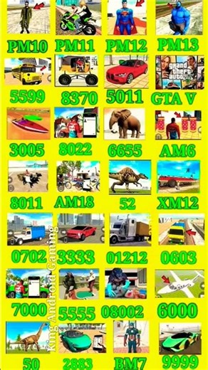 Real cheat code number in Indian bike game 3D new update #viralshorts i