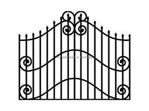 Gate SVG Cut File: Fence Clip Art (digital Download) - Etsy UK