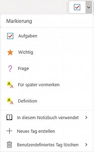 OneNote Kategorien: Mehr Übersicht für Ihre Notizen