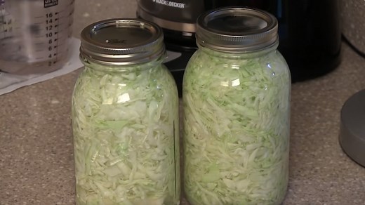 322K views · 3.6K reactions | CAN YOUR OWN SAUERKRAUT FROM YOUR OWN HOME! One jar at a time. Lois and Bobby Joe Ellis show us just how easy it is to can your own sauerkraut! | Tim Farmer's Country Kitchen | Facebook