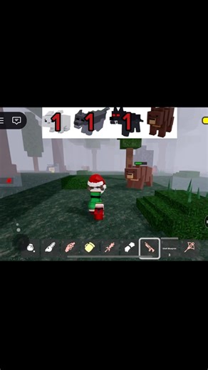 ▶ How strong is a tactical shotgun? 🤔 #roblox #99nightintheforest #gameplay