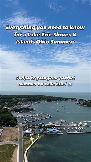 Your Lake Erie Shores & Islands Summer 2025 Guide ☀️ From beach towns and island hopping to lakeside eats and must do adventures this is everything you need for the ultimate Lake Erie summer! Lake Erie is my favorite place in Ohio and honestly feels like my second home!I’ve been lucky to camp, live, and boat in the western basin over the years and it never gets old! Save this Reel so you’re never wondering what to do on a sunny lake day 🌊 Drop your go to Lake Erie spots in the comments👇#LakeEr