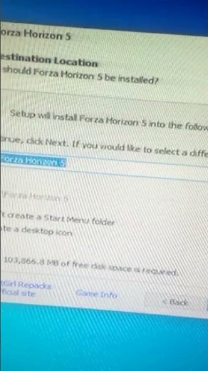 Forza horizon 5 setup installation on fitgirl repack #viral #forzahorizon #youtubeshorts