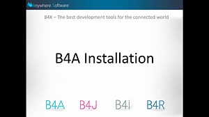 B4A Installation