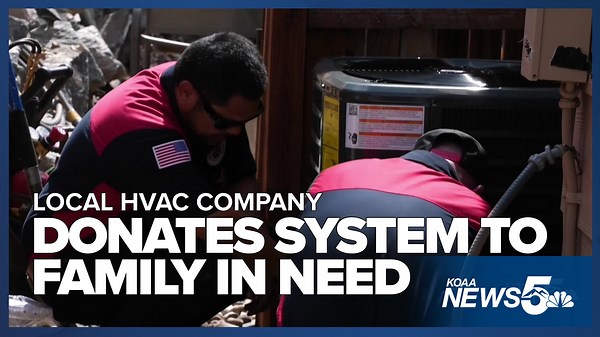 A local HVAC repair company is doing more than just fixing AC