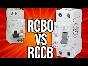 [EXPLICAT] Protectiile diferentiale - RCCB si RCBO - Diferenta dintre RCCB si RCBO