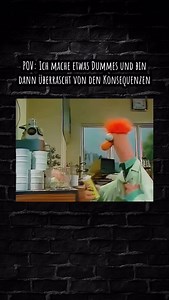 Ich schwöre, das sah in meinem Kopf weniger gefährlich aus 🔥😅 . Wenn dein Humor Geschmack hat, weißt du, was zu tun ist – folg mir für tägliche Memes, die sitzen 🫵😃 . . . #beaker #muppets #fire #chaos #relatable #funny | Christian Be
