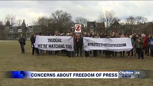8.9K views · 51 reactions | There has been a battle brewing south of the border between the media and U.S. President Donald Trump. But, the Canadian Journalists for Free Expression says press freedom is a problem here in Canada too. | CityNews Toronto | Facebook