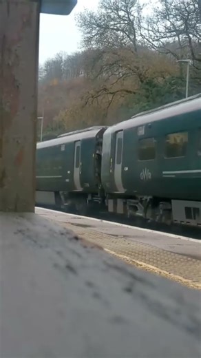 Coming from Exeter Saint Davids going to Penzance GWR class 802 train