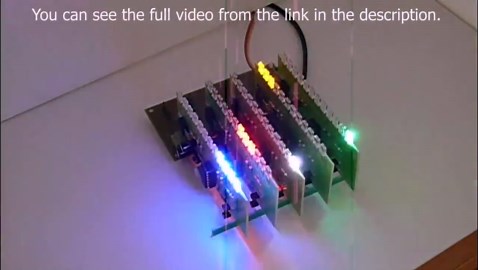 12 LED Chaser Knight Rider Scanner Cylon Eye Ghostbusters Effect 2x5x7mm Leds HK9935 - Etsy UK