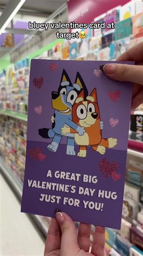 Bluey Valentine's Day Card Ideas for Kids