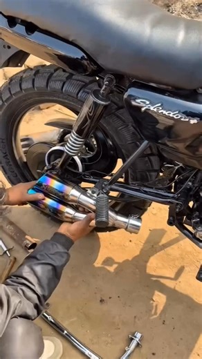 Splendor Full Modified 🔥 Desi Beast Look 😈🦅 #splendor #desi #alloywheel #tyer #modified #bikelife