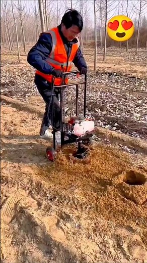 No more back-breaking shoveling? The true identity of the monster drill that bores a hole in just...