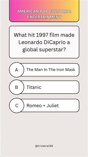 Can You Pass This Pop Culture Quiz? 🤯 Only 1% Get All Right!