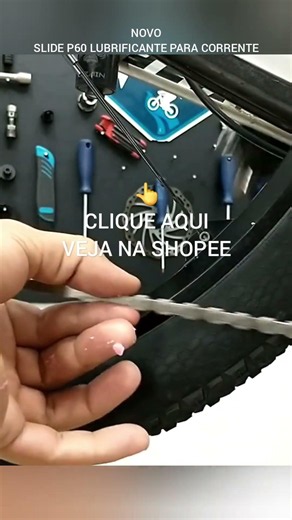 SÓ ESFREGAR E PEDALAR - SLIDE P60 LUBRIFICANTE PARA CORRENTE