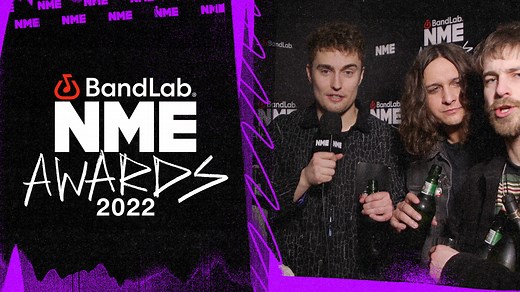 Sam Fender and his band toast to NME, talk new music and guess star signs at the BandLab NME Awards 2022
