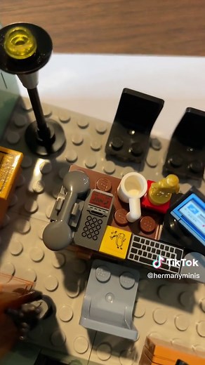 The Office Lego set is incredible and so fun to build! #lego #theoffice #theofficeus #jimandpam #toddpacker #michaelscott