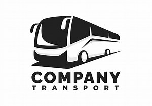 Bus, travel bus design vector