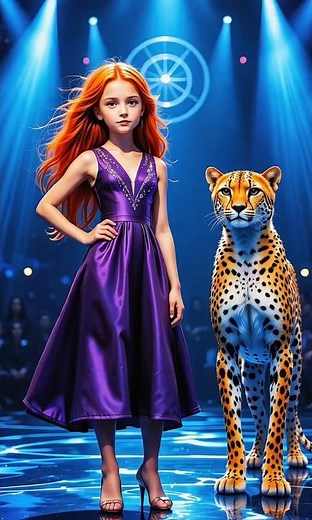 MOST MAGICAL Performance Ever on AGT! Young Girl's Mesmerizing Cheetah Transformation Stuns Judges
