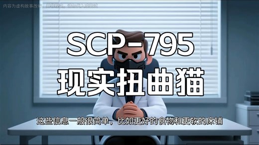 【研究员小E】SCP-795 现实扭曲猫