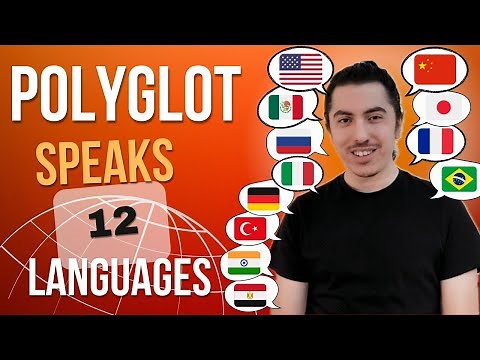 Polyglot Speaks 12 Languages