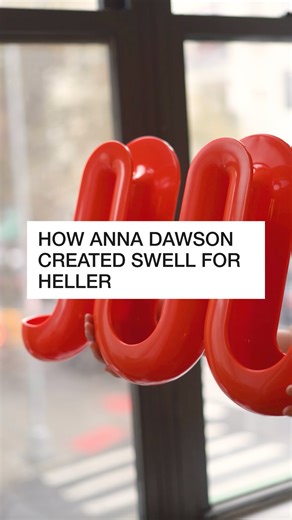 Rarify on Instagram: "Designer Anna Dawson’s breakthrough story with Heller is one that industrial designers dream of. As a student at Rhode Island School of Design (RISD), Dawson developed a fiberglass prototype of a unique wall hook system. Through an opportunity with her school and WANTED at ICFF in New York, she was able to show this prototype at the event (International Contemporary Furniture Fair), which highlights contemporary furniture design in North America and across the world. Big na