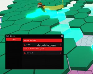 Roblox Fall Block Oyunu Level, Tiles Script Hilesi İndir