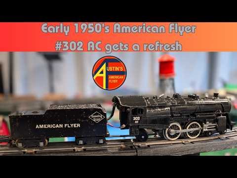 An American Flyer #302 AC from 1952 gets a refresh.
