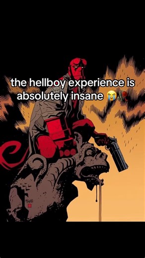 Aksorude on Instagram: "One of my favorite characters of all time man. The comics are so good😭🙏🏽 definitely made me love the character more #nerd #darkhorsecomics #hellboy #mikemignola #viral"