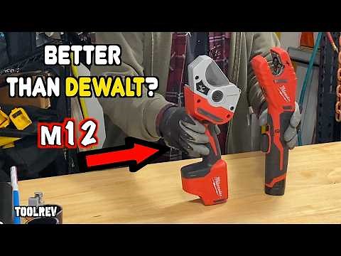 Milwaukee M12 PVC & Copper Pipe Cutters Review