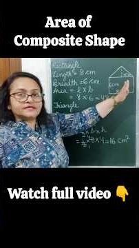 How to find the Area of a Composite Shape