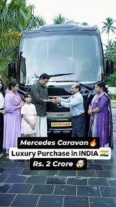 #LuxuryUrbanNXT 🚌 Kerala Businessman A.K. Shaji’s New Ride is a Hotel on Wheels @shaji_ak @muhd.hani_ Luxury Meets Wanderlust ▪️ Custom-built caravan on a Mercedes chassis ▪️ Features a lounge, kitchen, bathroom & queen bed ▪️ Designed for both comfort and statement living Price Tag? Upwards of ₹2 Crore 💸 ▪️ Fully air-conditioned mobile home ▪️ Imported wood finishes, smart automation, rooftop access ▪️ Made by Kerala-based luxury coachbuilder Ojes Automobiles @ojesdesigns Not Just a Vehicle —