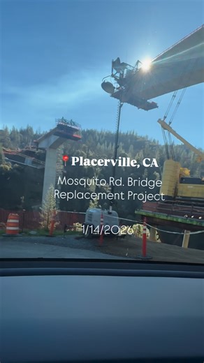 Caitlin✨Galtman | FOLSOM | SACRAMENTO, CA REALTOR | 🚧 Mosquito Rd “Swinging Bridge” Replacement Project If you’ve driven Mosquito Road, you know the bridge is basically a local landmark… and... | Instagram
