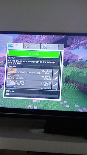 guys aku mau tutor cara ngatasin ini 😭 #minecraft #ps4 #mapminecraft #corrupted