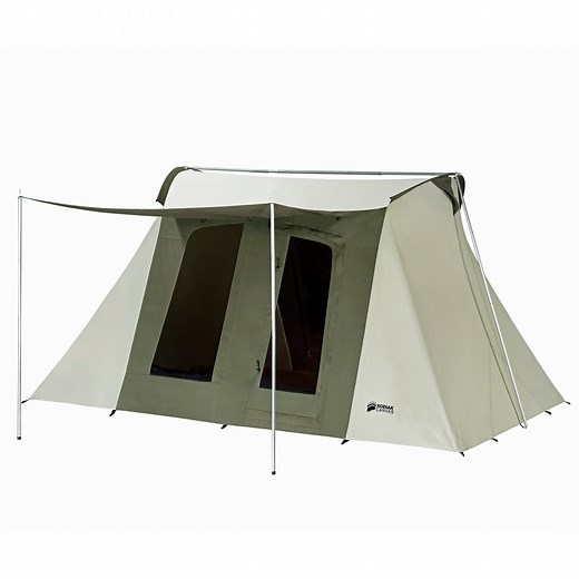 Kodiak Canvas 10 x 14 ft. Flex-Bow Deluxe Canvas Camping Tent
