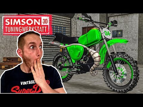 Simson S51 VOLLCROSS Monster - Simson Tuning Werkstatt 3D