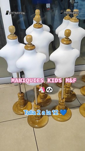 Maniquíes Infantes para Moda y Costura en GAMARRA