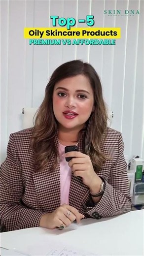 5 Best Skincare Products for Oily Skin | Premium vs Affordable #india #skincare #products #tips