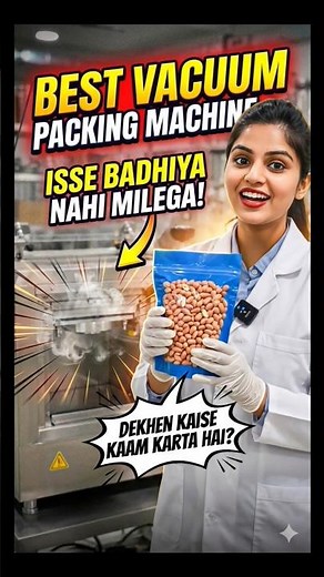Food Packing Ka Smart Tarika! #vaccumpackmachine #foodmachinery #businessidea #youtubeshorts #viral