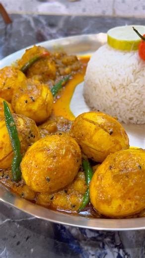 Egg Masala Curry Assamese Recipe | কণীৰ ৰেচিপি | #eggmasalacurryrecipe #assamesecuisine #shorts