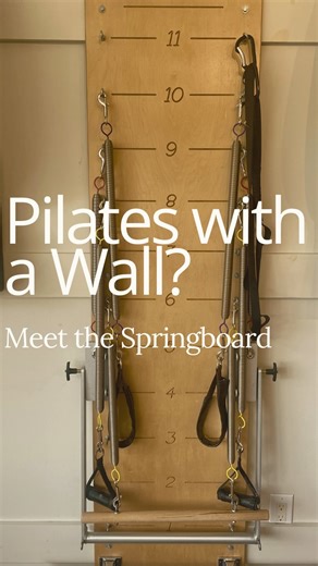 The Springboard is one of the most versatile pieces of Pilates equipment — strength, control, precision, with a whole new dimension of movement. Wall-mounted springs provide resistance that challenges and supports you, helping you build stability, mobility, and body awareness through every plane of motion. It’s perfect if you want to: ✨ Deepen core connection ✨ Build upper-body strength ✨ Improve posture and spinal mobility ✨ Add variety to your Pilates routine The Springboard is a fan favourite