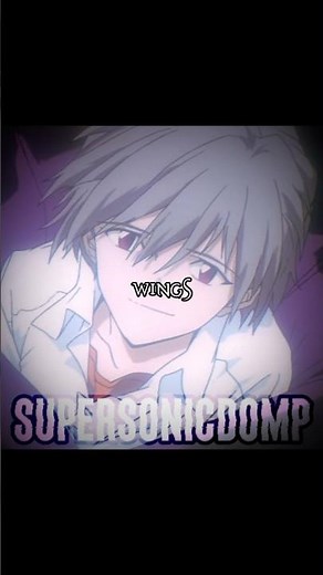 Neon Genesis Evangelion Kaworu Nagisa Edit Wings